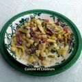 Petit ragoût d'asperges blanches au jambon de pays 