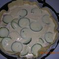 LA QUICHE AUX COURGETTES ET AU CAMEMBERT