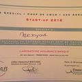 NEXYAD won the Insurance "coup de coeur" (crush) special prize with their driving risk assessment smartphone App SafetyNex
