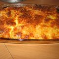 gratin de pommes de terres et saumon fumé