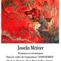 Exposition de l'artiste Josselin Métivier à la Tour St Aubin