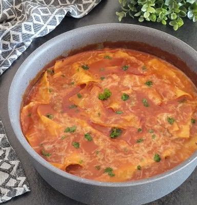 ...Lasagnes faciles, rapides et astuce cuisson sans four...(Catytutu)