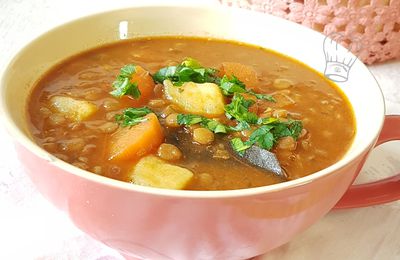 Soupe de Lentilles Carotte et Pomme de Terre