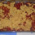 Crumble aux prunes