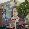 Muraux de Belfast et quartiers catholiques