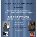 J  - 2008 JUDITH TROP TOT SANS DOUTE  de Luc Dumont