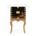 Cabinet en laque du Japon, époque Edo, vers 1660-1680 pour le laque, France, époque Régence pour le piètement