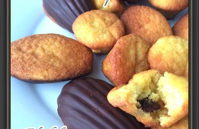 Madeleines Bonne Maman et sa coque chocolat 