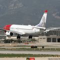 Aéroport: El Prat (LEBL): Barcelone (SP): Norwegian Air Shuttle: Boeing 737-8JP: LN-NGF: MSN:39017/4234.