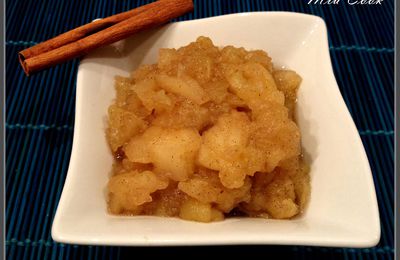 Compote pomme canelle