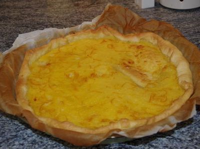 Tarte à l'orange