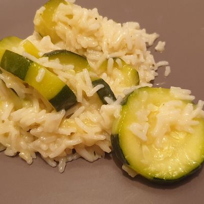 Risotto aux courgettes 