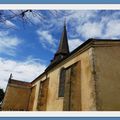 L'Eglise de LAUREDE (40).... L'Eglise et le Château de POYANNE (40)....