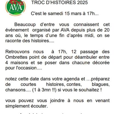 TROC D'HISTOIRES