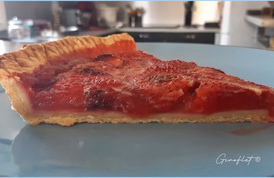 Tarte fraises sans sucre rajouté