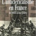L'anticléricalisme en France, de 1815 à nos jours, essai de René Rémond