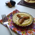 Tartelettes au fromage de chèvre & figues