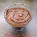 Mousse au chocolat 