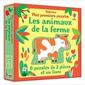 Les animaux de la ferme - Mes premiers puzzles