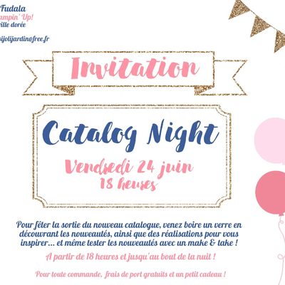 Catalog Night vendredi soir !