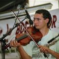 Musiciens à la foire teillouse de Redon (Ille-et-Vilaine) en octobre 1994 (1)