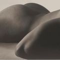 Horst P. Horst. Male Nude, Prostrate Nude, 1952 & Female Nude, Push-up,  New Yok 1953