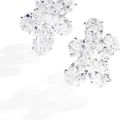 Pair of attractive diamond ear clips