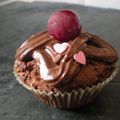 Le cupcake choco-cerise