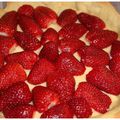 Tarte aux fraises