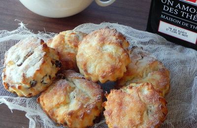 Biscuits pour le thé à la farine de noix de coco, sans gluten