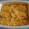 551 - Gratin de pomme de terre aux lardons et raclette