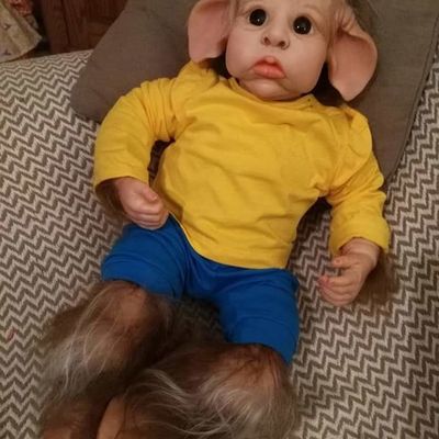 Benny le minotaure adopté aux USA.