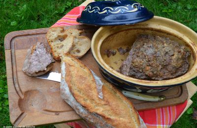 TERRINE de LIÈVRE à L'ARMAGNAC 