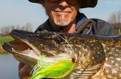 31 mars 2017 pêche brochet - pike fishing