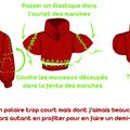 Re-Clothing pull polaire N°1