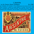 l'absinthe et les anisés