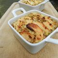 gratin de pommes à la pistache