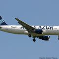 Aéroport: Toulouse-Blagnac: Aigle Azur: Airbus A320-214: F-HBIO: MSN:3242. Nouvelle Livrée.