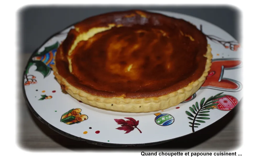 TARTE AU FROMAGE BLANC