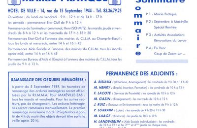 PIM n°1 septembre 1989