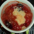 Crumble aux prunes