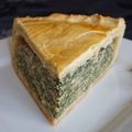 Tourte d'échine aux Epinards