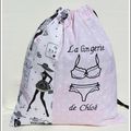 Sacs lingerie girly