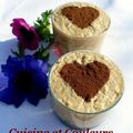 "Tiramimousse" Caramel/Café/Cacao et Bisou d'amour de la St Valentin 