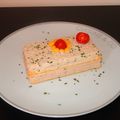 Millefeuille au thon et saumon