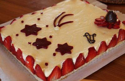 Fraisier.....la recette