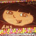 Gâteau d'anniversaire Dora