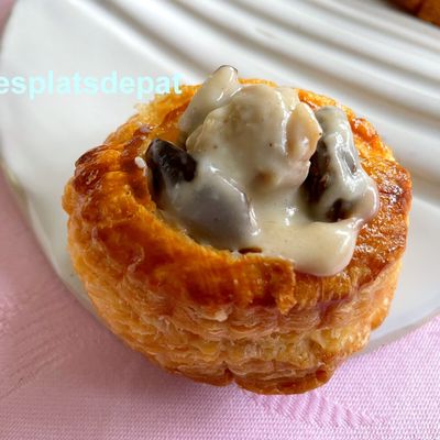 Bouchée à la reine : ris de veau, morilles