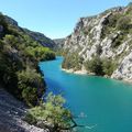 LES BASSES GORGES DU VERDON AVRIL 2016