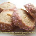 Biscuits pailletés à la vanille pour les filles